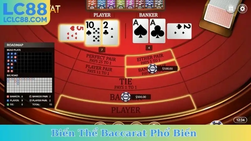 Biến Thể Baccarat
