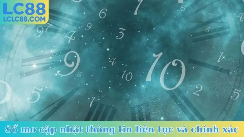 Sổ mơ cập nhật thông tin liên tục và chính xác